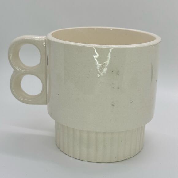 VTG MAW! Come git yer coffee! Coffee mug rare handle EUC Japan - Picture 4 of 10